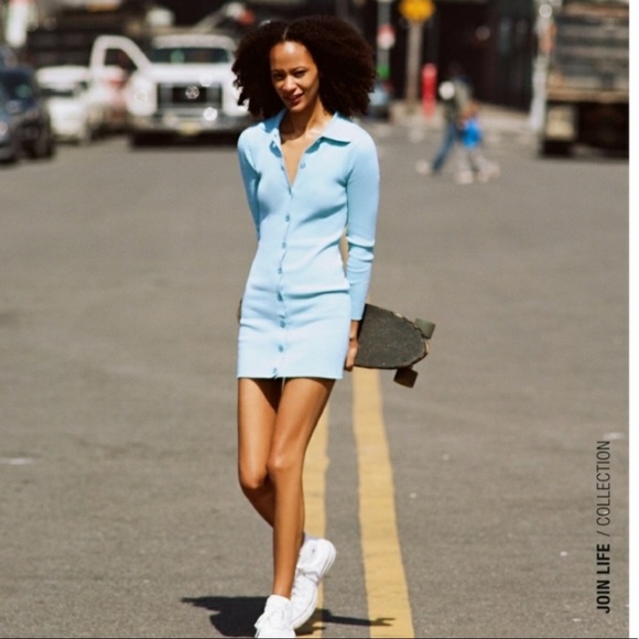 Zara | Dresses | Zara Ribbed Polo Dress 